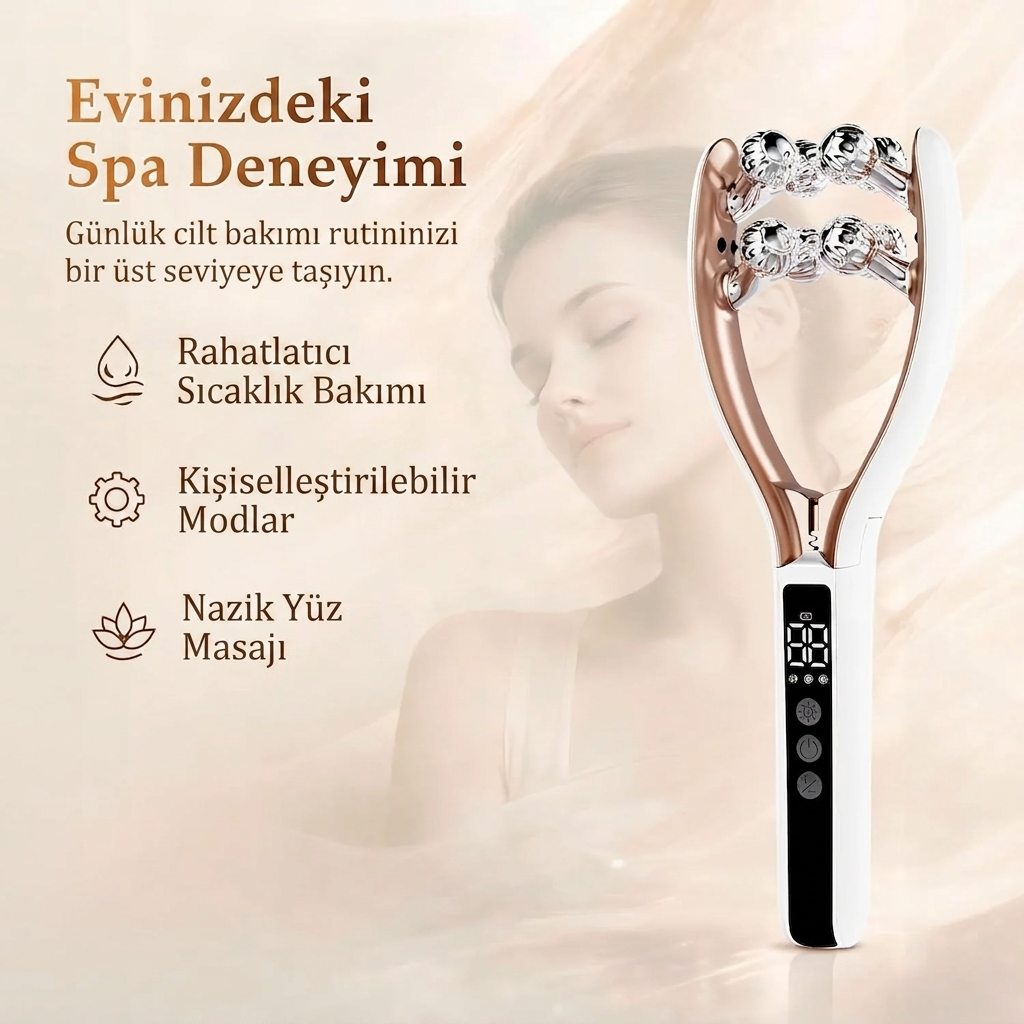 V-Luxe Contour Yüz Şekillendirici Mikroakım Masaj Aleti