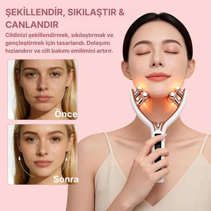 V-Luxe Contour Yüz Şekillendirici Mikroakım Masaj Aleti