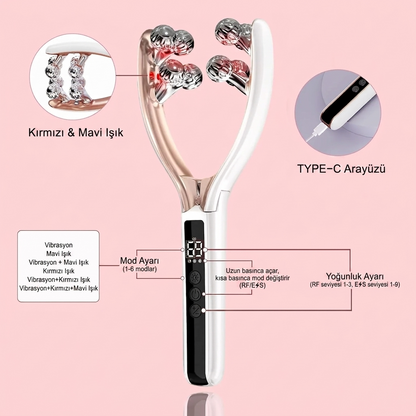 V-Luxe Contour Yüz Şekillendirici Mikroakım Masaj Aleti